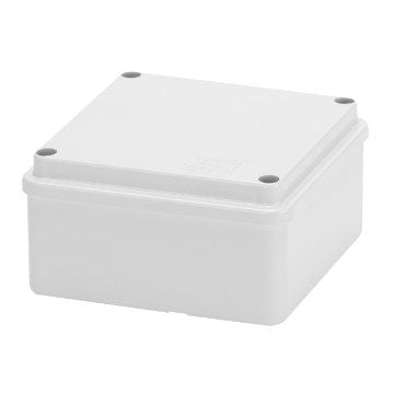 GEWISS GW44204 Rozbočovací krabice s ploch. víkem, IP56, 100x100x50mm GEWISS GW44204 Rozbočovací krabice s ploch. víkem, IP56, 100x100x50mm